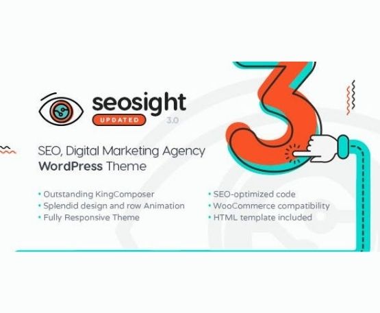 Seosight 5.7 – SEO, Digital Marketing Agency WP Theme with Shop